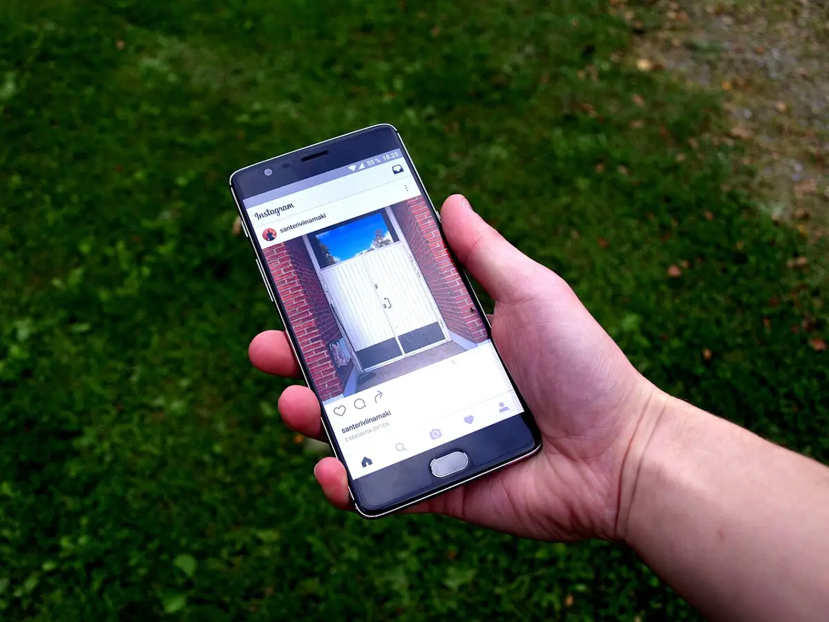 Foto: Instagram app on smartphone.