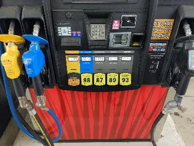Foto ilustrativa: Bomba de combustível em um posto