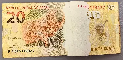 Foto ilustrativa: Cédula de 20 reais