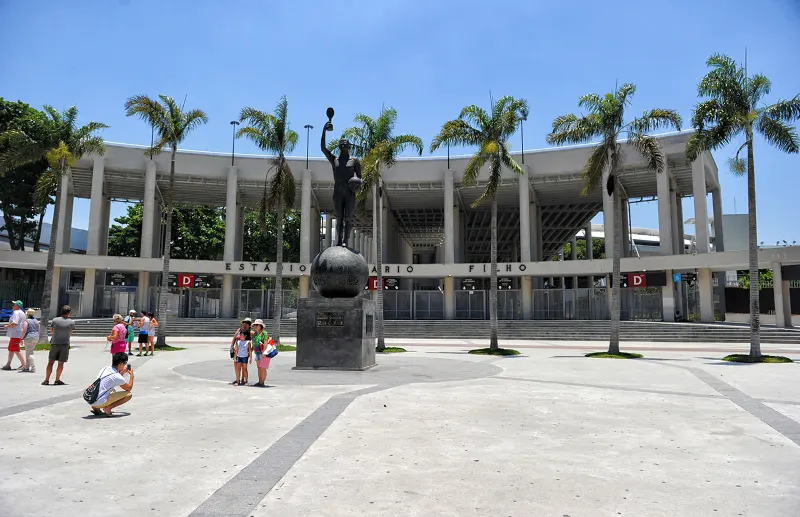 Foto ilustrativa: Entrada do estádio do Maracanã, no Rio de Janeiro