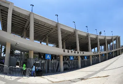 Foto ilustrativa: Fachada do estádio do Maracanã