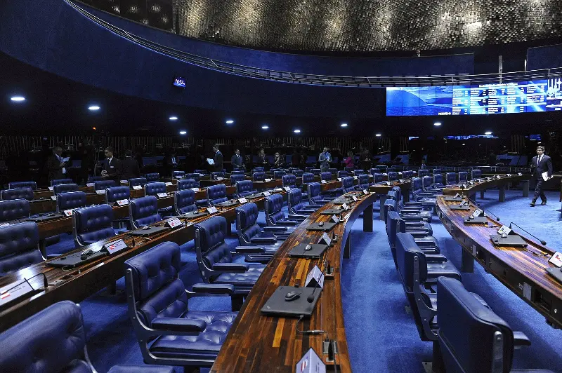 Foto ilustrativa: Plenário do Senado Federal, em Brasília