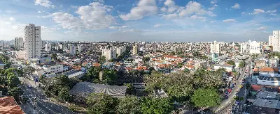 Foto ilustrativa: Vista aérea de bairros de São Paulo