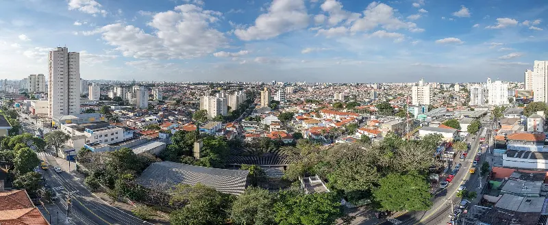 Foto ilustrativa: Vista aérea de bairros de São Paulo