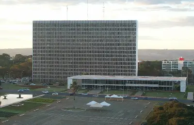 Foto ilustrativa: Brasilia DF Brasil   Palacio do Buriti, sede do governo do DF