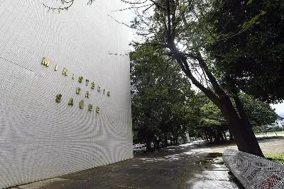 Foto ilustrativa: Fachada do Ministério da Saúde durante pandemia do novo coronavírus. (Jefferson Rudy/Agência Senado)